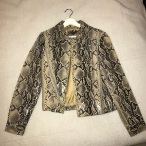 Révue snakeskin jacket